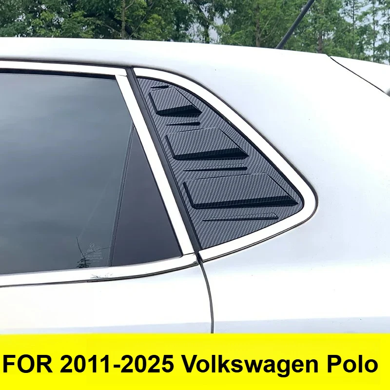 FOR 2011-2025 Volkswagen Polo rear window louver modification fake air outlet decorative accessories CAR Styling
FOR 2011-2025 Volkswagen Polo rear window louver modification fake air outlet decorative accessories CAR Styling