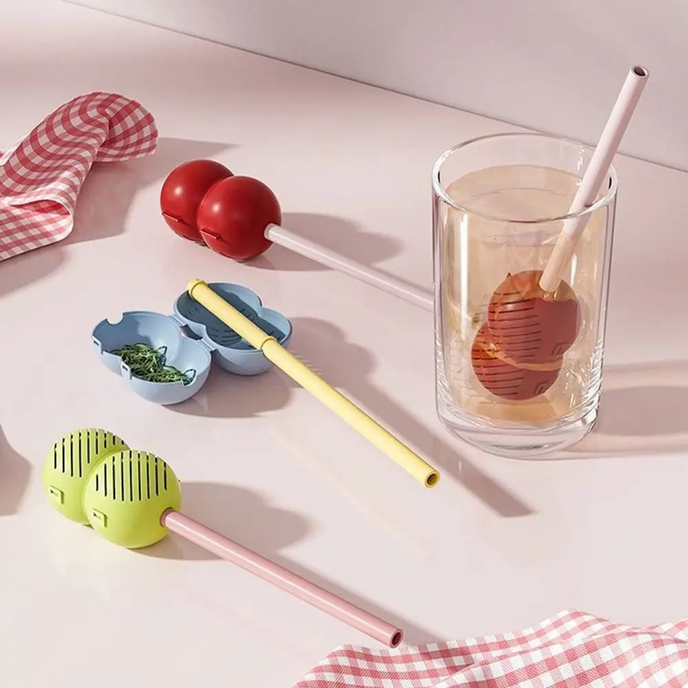 2Pcs Durable Tanghulu Shape Tea Drinking Straw Filter Portable Funny Tea Infuser Strainer Heat Resisting Creative Tea Maker Home
2Pcs Durable Tanghulu Shape Tea Drinking Straw Filter Portable Funny Tea Infuser Strainer Heat Resisting Creative Tea Maker Home