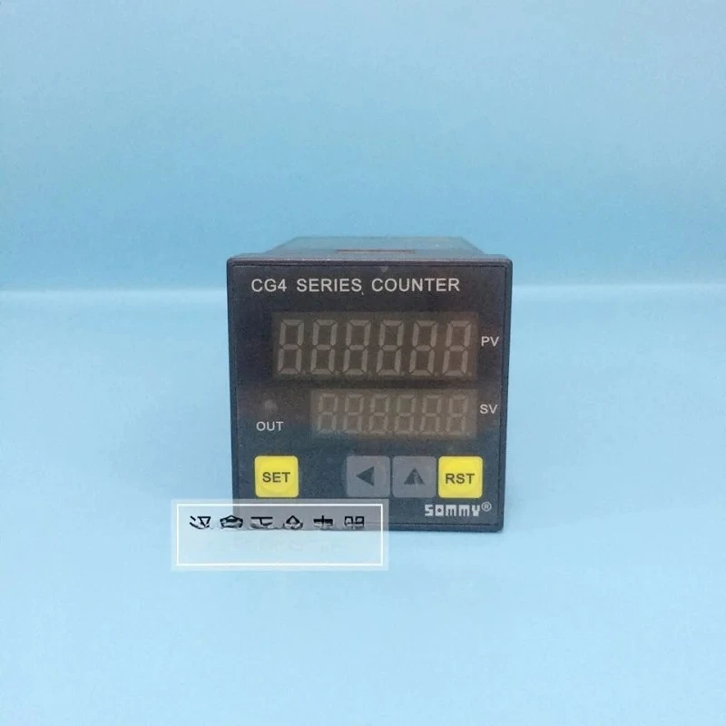 Zhongda Songmei SOMMY Intelligent Counter CG4-RB60 CG7-RB60 CG8-RB60 6-bit Counter
Zhongda Songmei SOMMY Intelligent Counter CG4-RB60 CG7-RB60 CG8-RB60 6-bit Counter