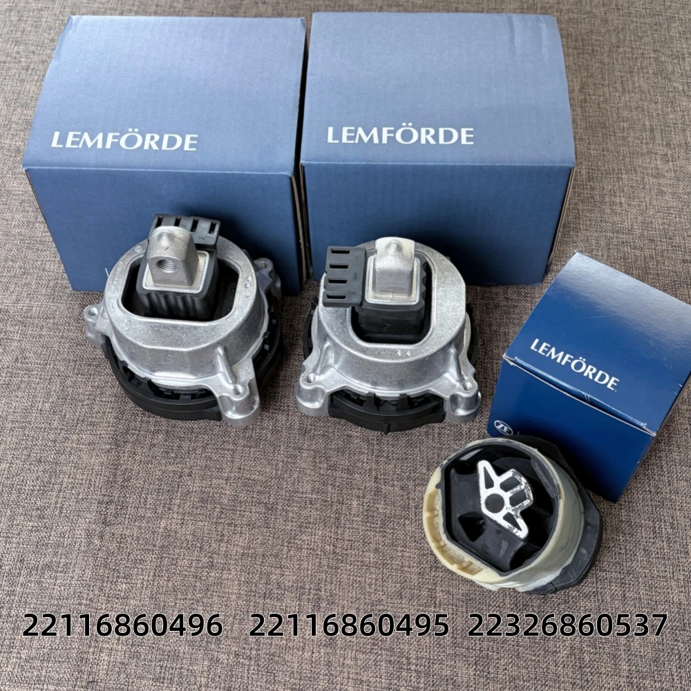 3pcs Engine Transmission Mount For BMW X4 G02, F98, X5 G05, F95, X6 G06, F96 22116860495, 22116860496, 22326860537
3pcs Engine Transmission Mount For BMW X4 G02, F98, X5 G05, F95, X6 G06, F96 22116860495, 22116860496, 22326860537