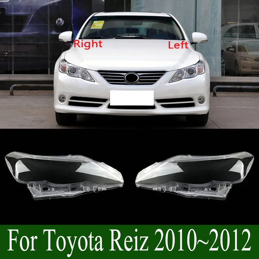 For Toyota Reiz 2010~2012 Headlamp Shell Headlight Cover Transparent Lamp Shade Lens Plexiglass Replace Original Lampshade
For Toyota Reiz 2010~2012 Headlamp Shell Headlight Cover Transparent Lamp Shade Lens Plexiglass Replace Original Lampshade