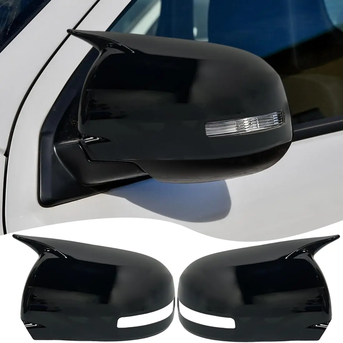 Side Mirror Cover Horned Turn Signal Housing for Mitsubishi Outlander Sport 2011-2024 & Outlander 2013-2020 Car Accessories
Side Mirror Cover Horned Turn Signal Housing for Mitsubishi Outlander Sport 2011-2024 & Outlander 2013-2020 Car Accessories