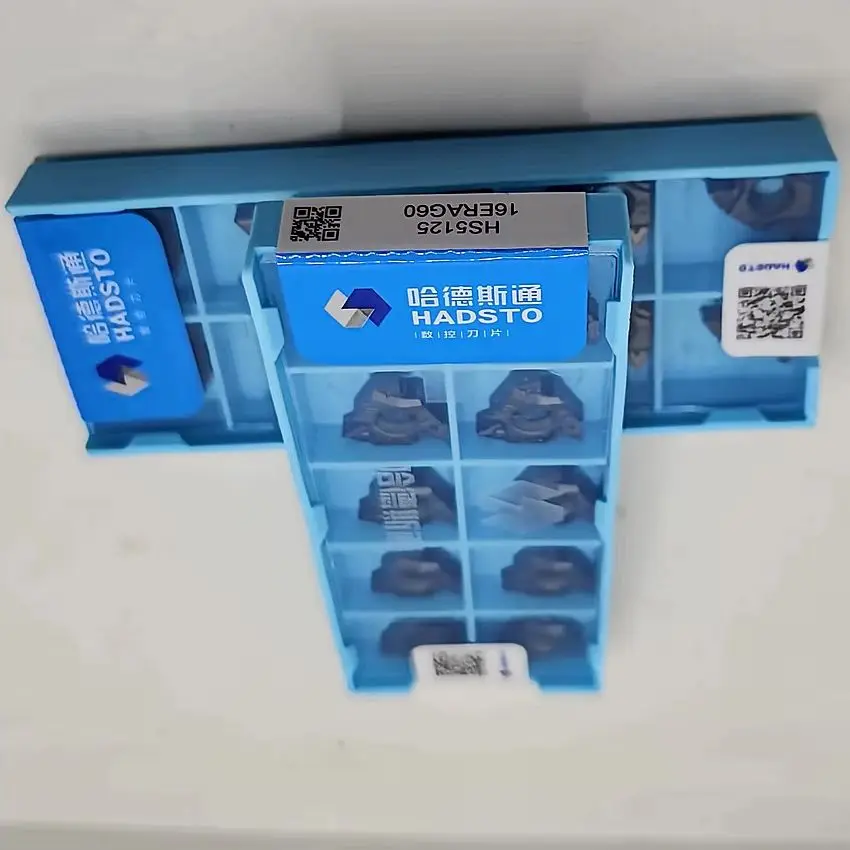 16ERAG60 HS5125/16IRAG60 HS5125/16ERAG55 HS5125/16IRAG55 HS5125 HADSTO CNC cutting tools Thread insert Carbide inserts 10PCS/BOX
16ERAG60 HS5125/16IRAG60 HS5125/16ERAG55 HS5125/16IRAG55 HS5125 HADSTO CNC cutting tools Thread insert Carbide inserts 10PCS/BOX