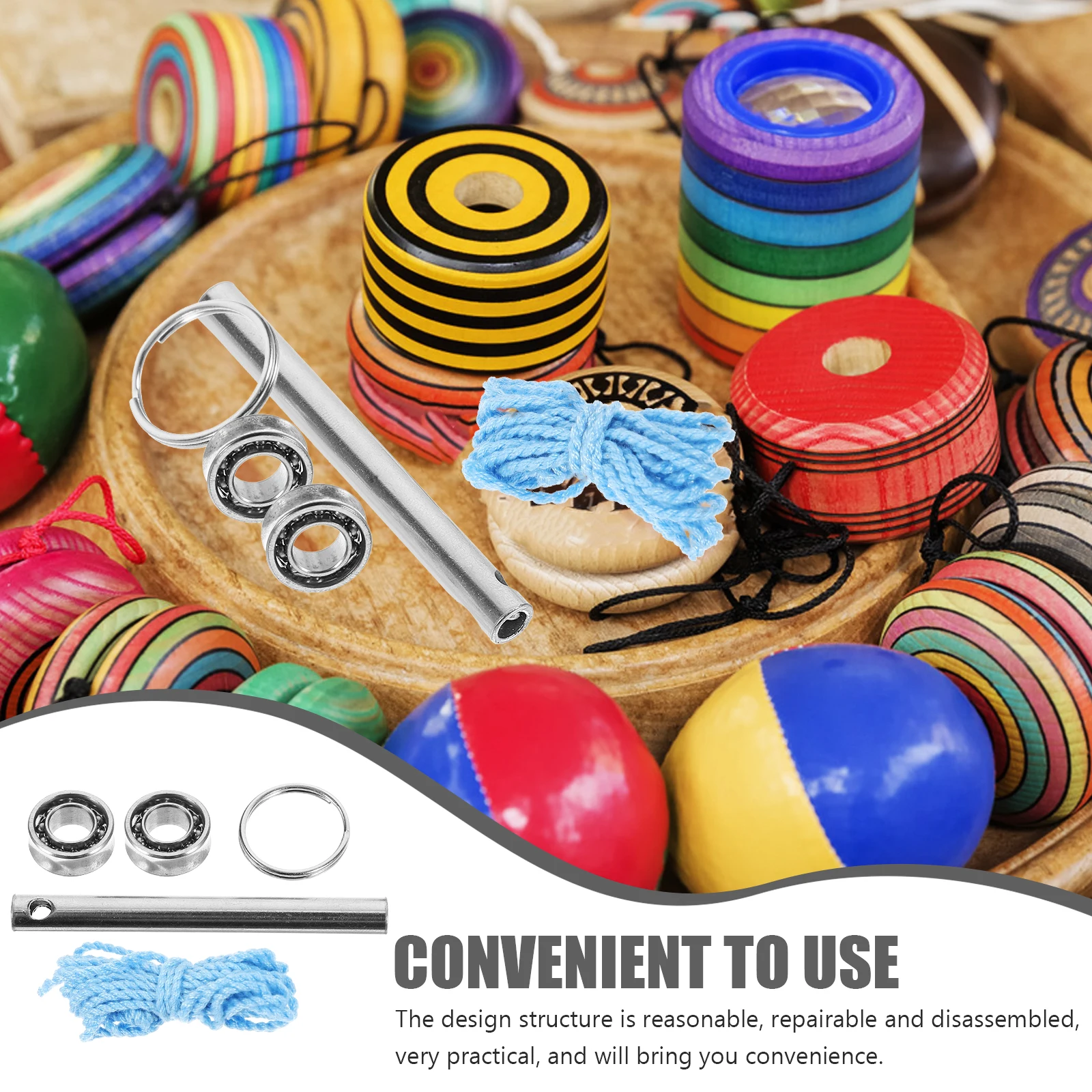 Yo-yo Accessories Convenient Bearing Puller Yoyo Metal Pullers Bearings Multi-function Universal Ball Rope Responsive
Yo-yo Accessories Convenient Bearing Puller Yoyo Metal Pullers Bearings Multi-function Universal Ball Rope Responsive