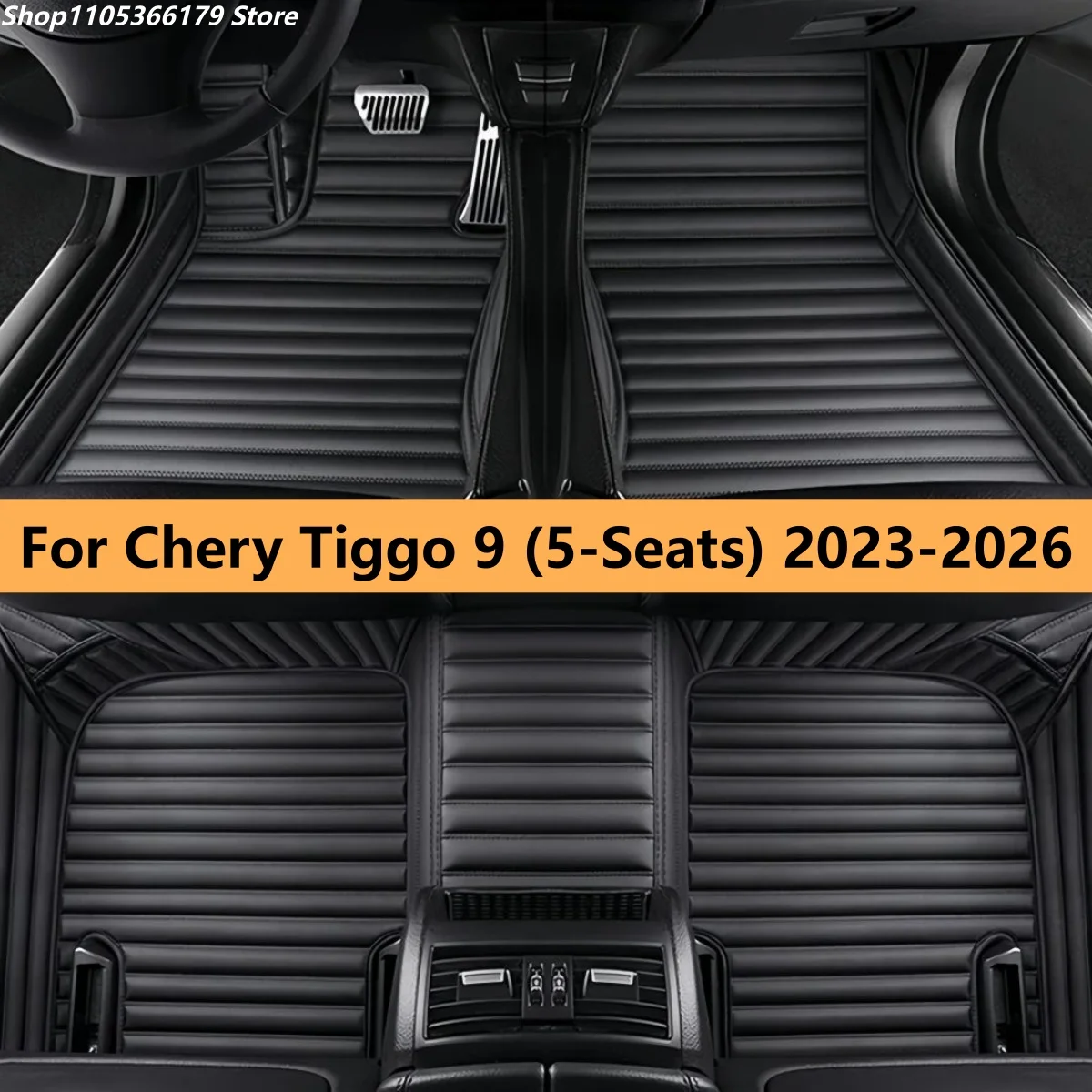 Комплект из 5-местных автомобильных ковриков для Chery Tiggo 9 2023-2026: кожаные коврики-накладки, полный комплект, коврики для ног, ковры
Комплект из 5-местных автомобильных ковриков для Chery Tiggo 9 2023-2026: кожаные коврики-накладки, полный комплект, коврики для ног, ковры