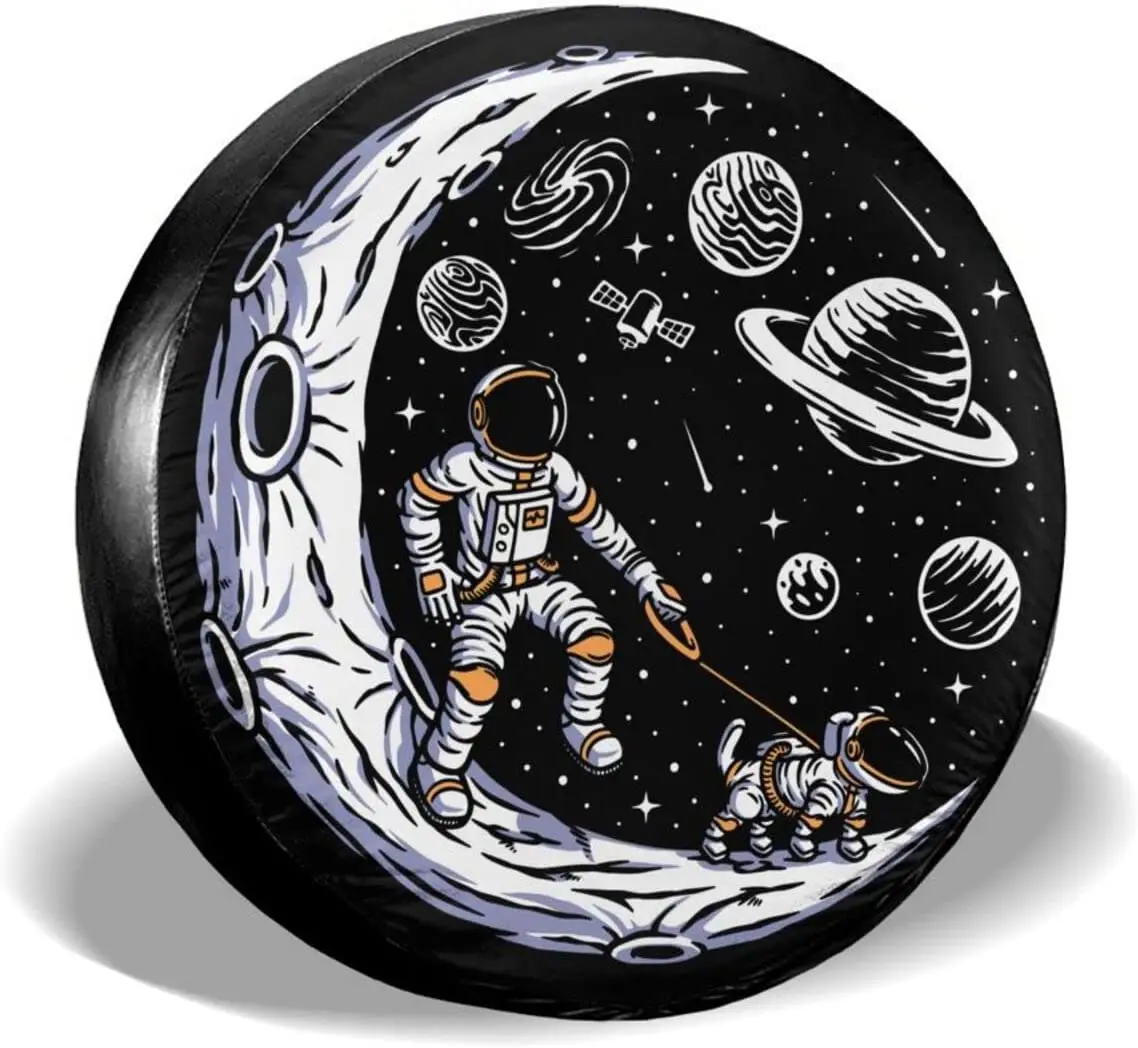 Запасная крышка для шин Astronaut Dog Moon, водонепроницаемая, Пыленепроницаемая, стандартная для трейлеров, внедорожников, домов на колесах и множества моделей Ve
Запасная крышка для шин Astronaut Dog Moon, водонепроницаемая, Пыленепроницаемая, стандартная для трейлеров, внедорожников, домов на колесах и множества моделей Ve