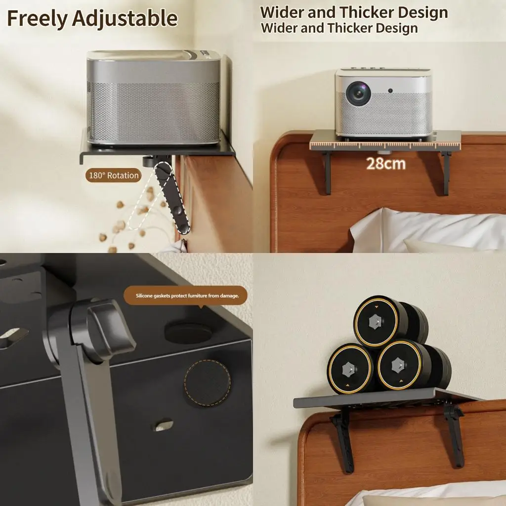 Functional Not Drill Projector Stand Wall Mount Supports Multiple Devices And Provides Optimal Viewing Experience
Functional Not Drill Projector Stand Wall Mount Supports Multiple Devices And Provides Optimal Viewing Experience