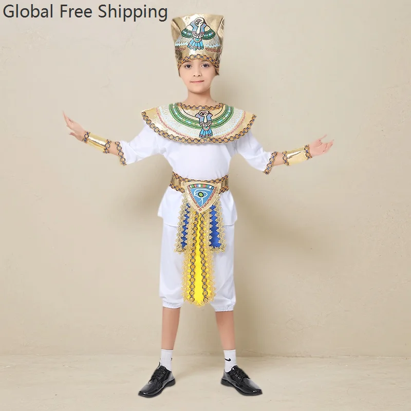 Children's Egyptian Nile Pharaoh Cleopatra Costume Cosplay Egyptian Pharaoh Outfit Boy Ancient Greek And Roman Prince Set 2026
Children's Egyptian Nile Pharaoh Cleopatra Costume Cosplay Egyptian Pharaoh Outfit Boy Ancient Greek And Roman Prince Set 2026