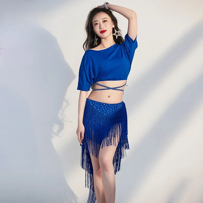 Belly Dance Set Women Elegant and Comfortable AB Stones Tassel 2pcs Suit Oriental Dance Professional Performance Costume
Belly Dance Set Women Elegant and Comfortable AB Stones Tassel 2pcs Suit Oriental Dance Professional Performance Costume