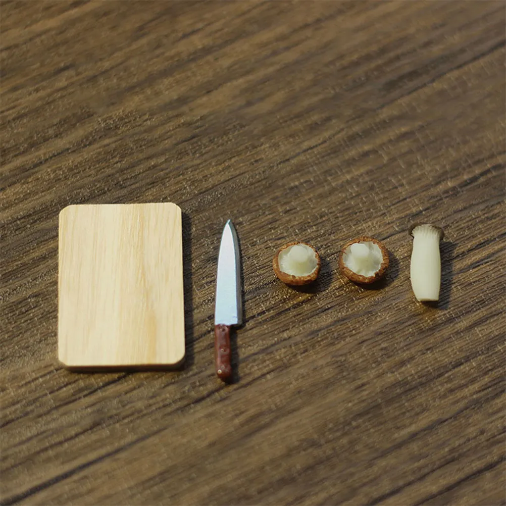 1Set Miniature Mushroom Cutting Board Mini House Ornament Smooth Surface Micro Scene Decoration Kitchen Food Prop
1Set Miniature Mushroom Cutting Board Mini House Ornament Smooth Surface Micro Scene Decoration Kitchen Food Prop