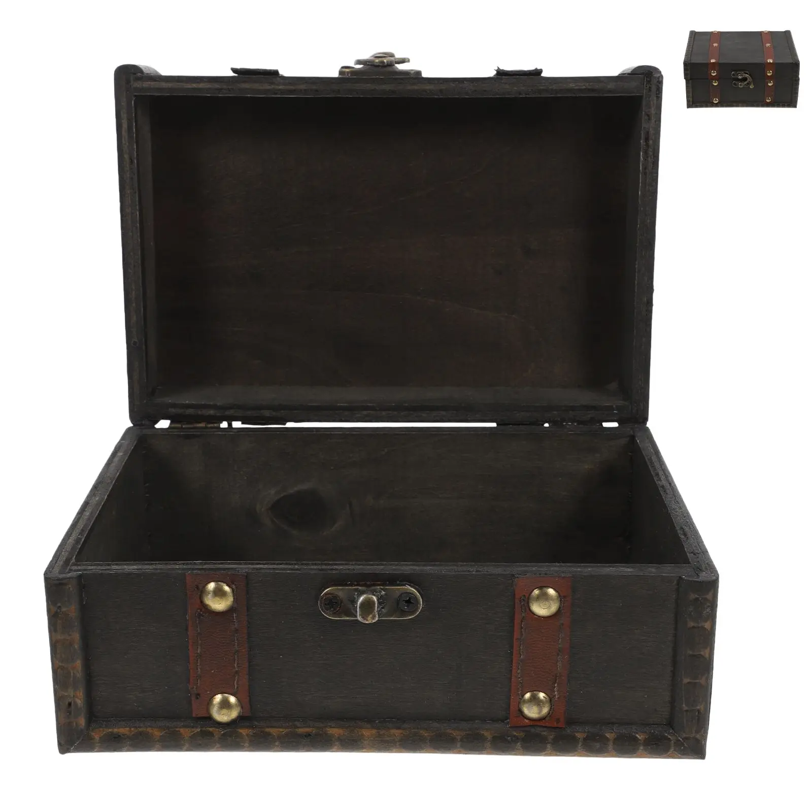 Vintage Wooden Storage Box Retro Home Decor Treasure Chest with Lid for Jewelry Documents Keepsakes Room Bride
Vintage Wooden Storage Box Retro Home Decor Treasure Chest with Lid for Jewelry Documents Keepsakes Room Bride
