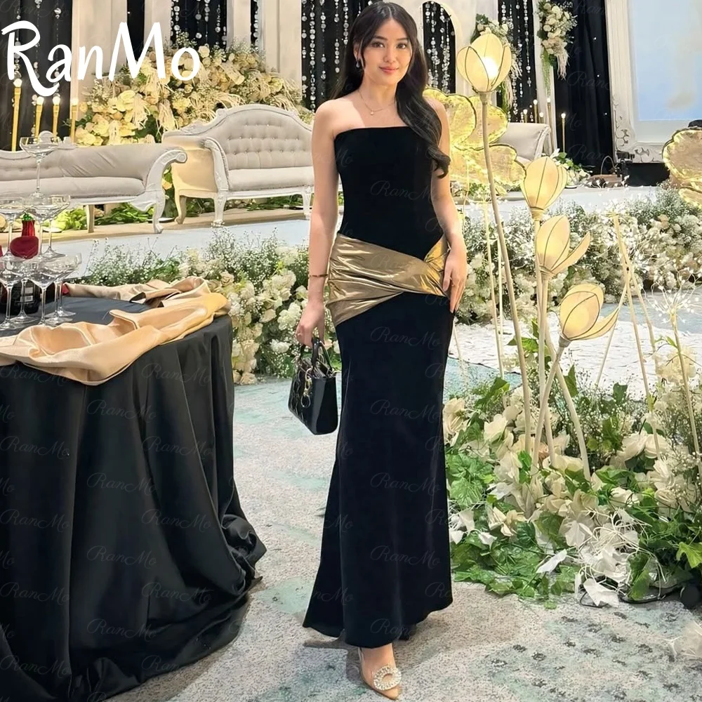 Ranmo New Evening Dresses 2025 Blet Formal Party Dresses Sleeveless Mermaid Prom Dress شارون سعيد فساتين سهره
Ranmo New Evening Dresses 2025 Blet Formal Party Dresses Sleeveless Mermaid Prom Dress شارون سعيد فساتين سهره