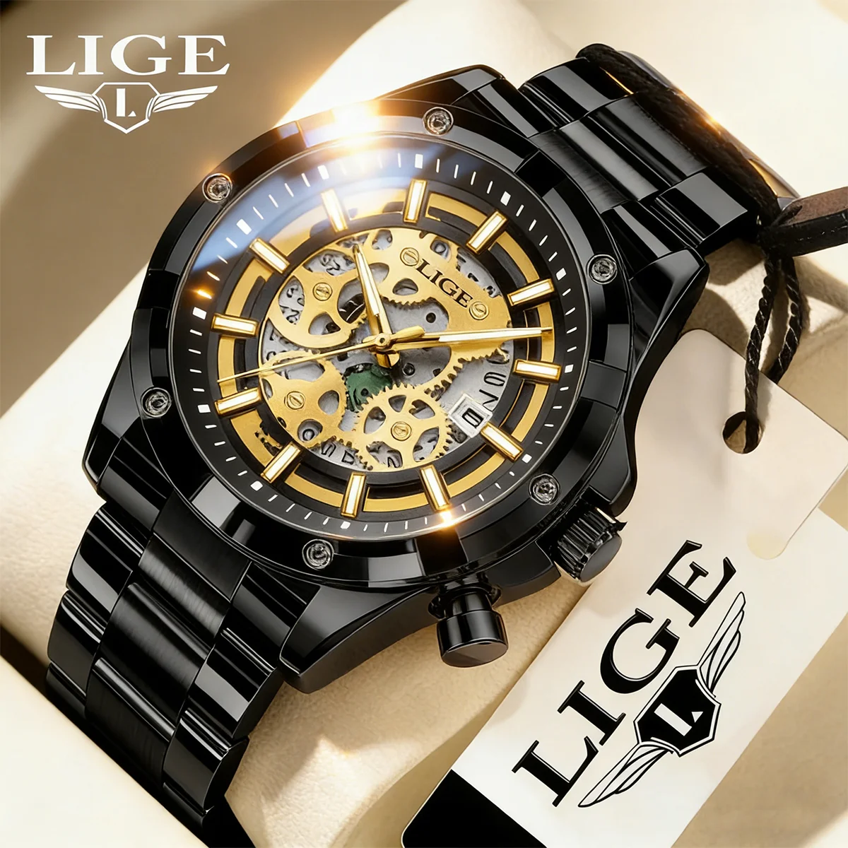 LIGE New Quartz Mens Watches Waterproof Luminous Wrist Watch Business Stainless Steel Sport Mens Watches Best Gift Reloj Hombre
LIGE New Quartz Mens Watches Waterproof Luminous Wrist Watch Business Stainless Steel Sport Mens Watches Best Gift Reloj Hombre