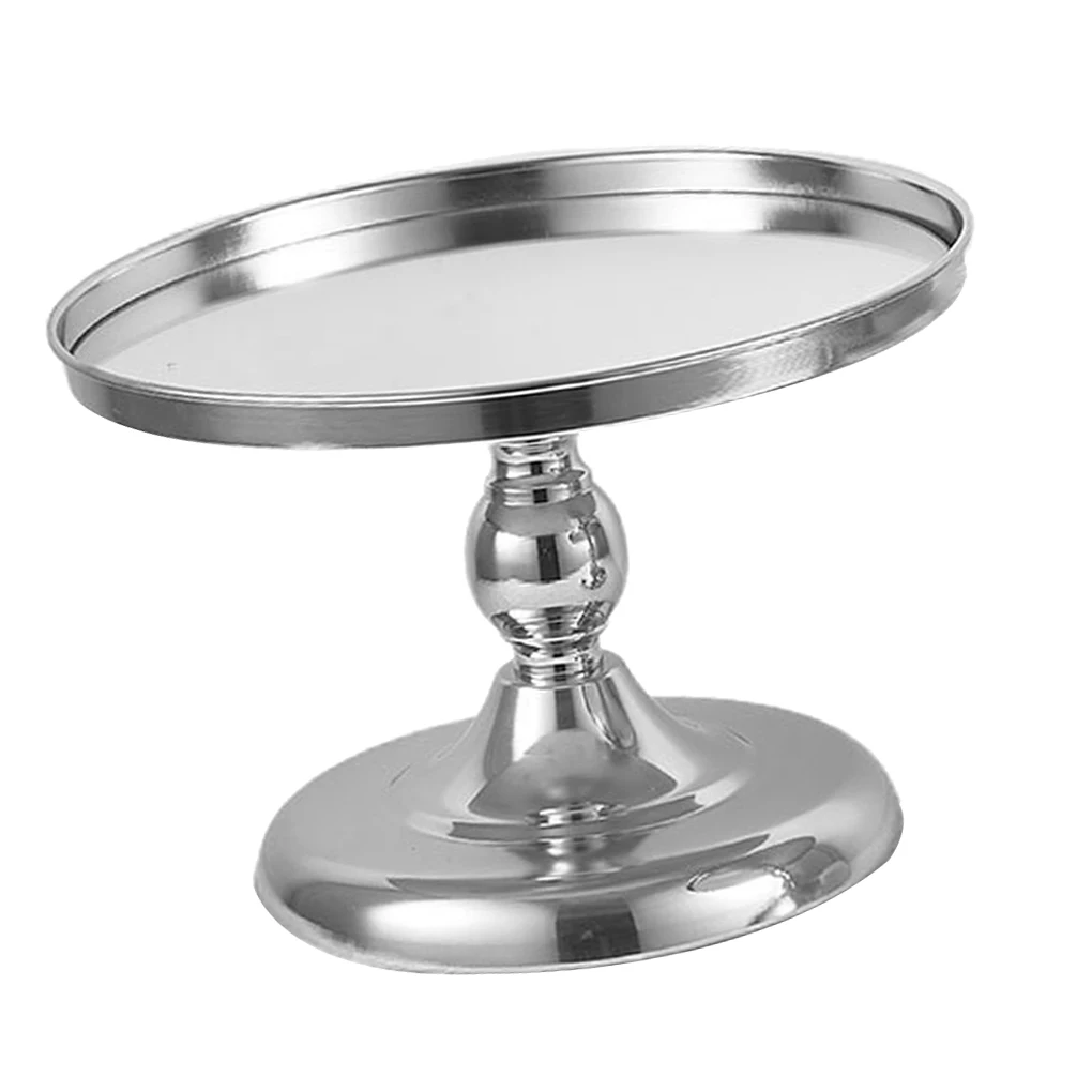 Cake Stand Metal Round Cupcake Holder Decoration Dessert Fruit Display Rack for Party, S, Silver
Cake Stand Metal Round Cupcake Holder Decoration Dessert Fruit Display Rack for Party, S, Silver