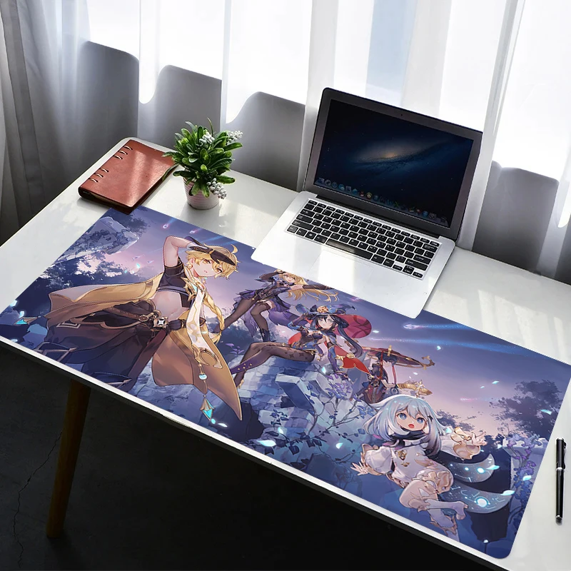 Mouse Pad PC Non Slip Rubber Mousepad Laptop Gamer Cabinet Keyboard Pad Office Computer Gaming G-genshin Impact Desk Mouse Mat
Mouse Pad PC Non Slip Rubber Mousepad Laptop Gamer Cabinet Keyboard Pad Office Computer Gaming G-genshin Impact Desk Mouse Mat