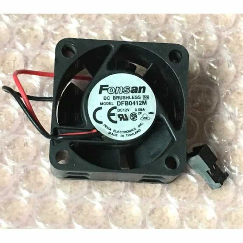 DDZ для нового Delta DFB0412M DC12V 0,08A 4CM 2-проводной вентилятор охлаждения # QW.
DDZ для нового Delta DFB0412M DC12V 0,08A 4CM 2-проводной вентилятор охлаждения # QW.