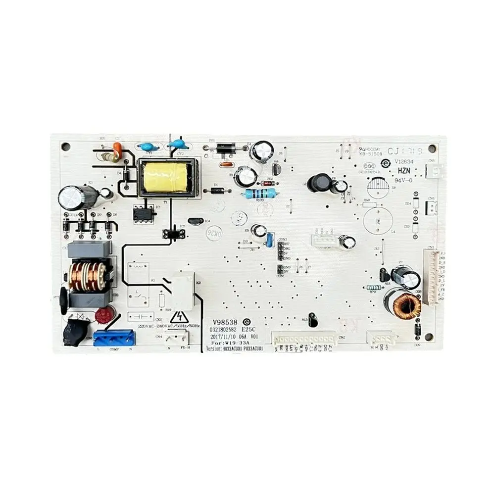 0321802582 V98538 W19-33A Original Motherboard PCB For Refrigerator ZSE5202HGA
0321802582 V98538 W19-33A Original Motherboard PCB For Refrigerator ZSE5202HGA