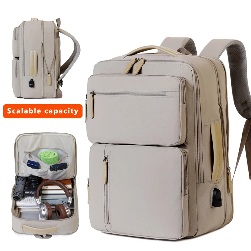 Unisex backpack, durable zipper, nylon fabric, outdoor travel bag, business notebook bag
Unisex backpack, durable zipper, nylon fabric, outdoor travel bag, business notebook bag