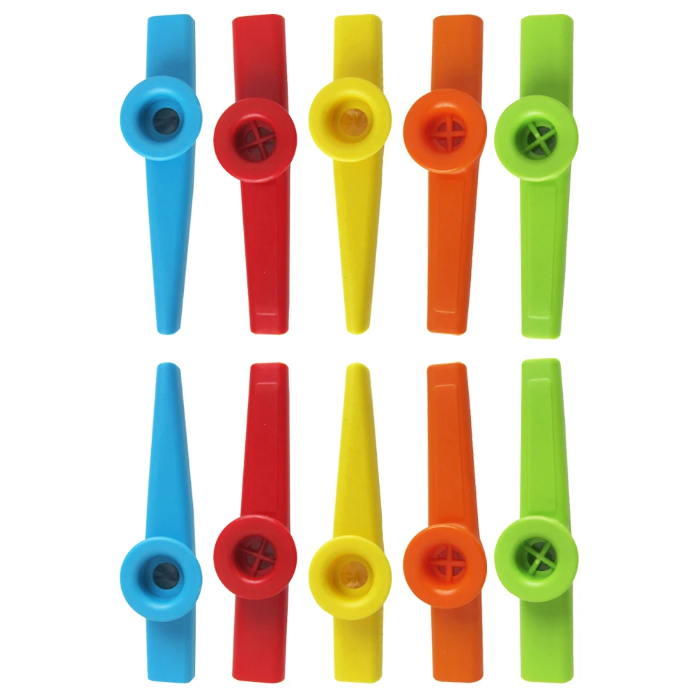 10 Pcs Kazoos Kids Musical Instrument Toys Smooth Surface Easy to Play Plastic Flute Educational Plaything Kazoo Toy
10 Pcs Kazoos Kids Musical Instrument Toys Smooth Surface Easy to Play Plastic Flute Educational Plaything Kazoo Toy