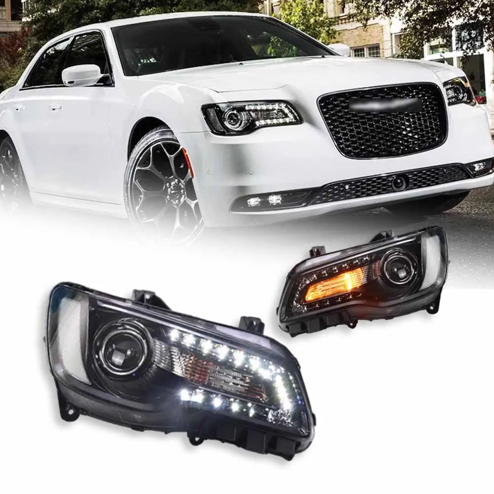 Автомобильные фары для Chrysler 300C 2011-2017, светодиодные автомобильные лампы, дневные ходовые огни, динамические указатели поворота, автомобильные аксессуары
Автомобильные фары для Chrysler 300C 2011-2017, светодиодные автомобильные лампы, дневные ходовые огни, динамические указатели поворота, автомобильные аксессуары