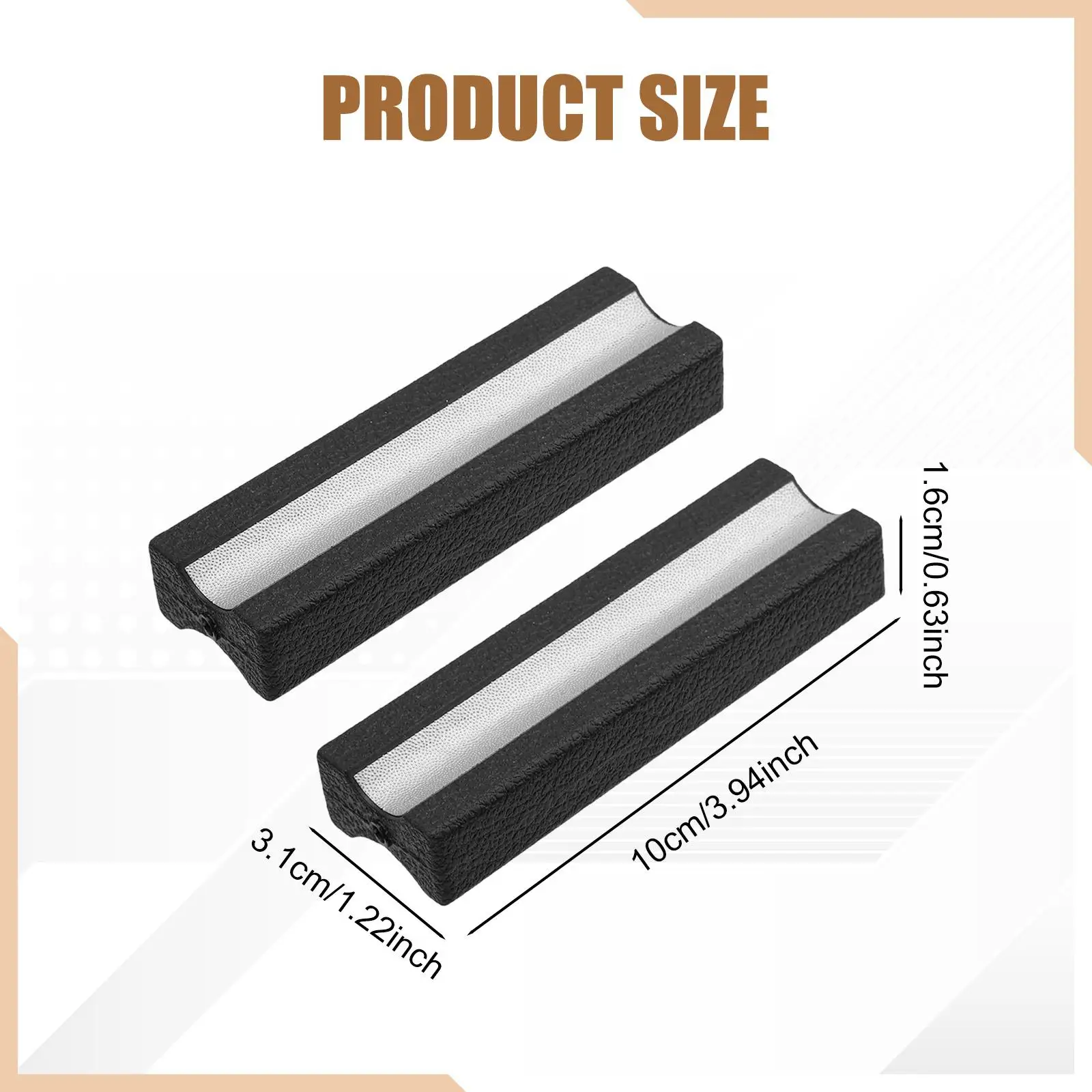 2x Pool Cue Tip Shapers Polisher Improve Cue Accuracy Lightweight Replacement Versatile Snooker Supplies Pool Sticks Shapers
2x Pool Cue Tip Shapers Polisher Improve Cue Accuracy Lightweight Replacement Versatile Snooker Supplies Pool Sticks Shapers
