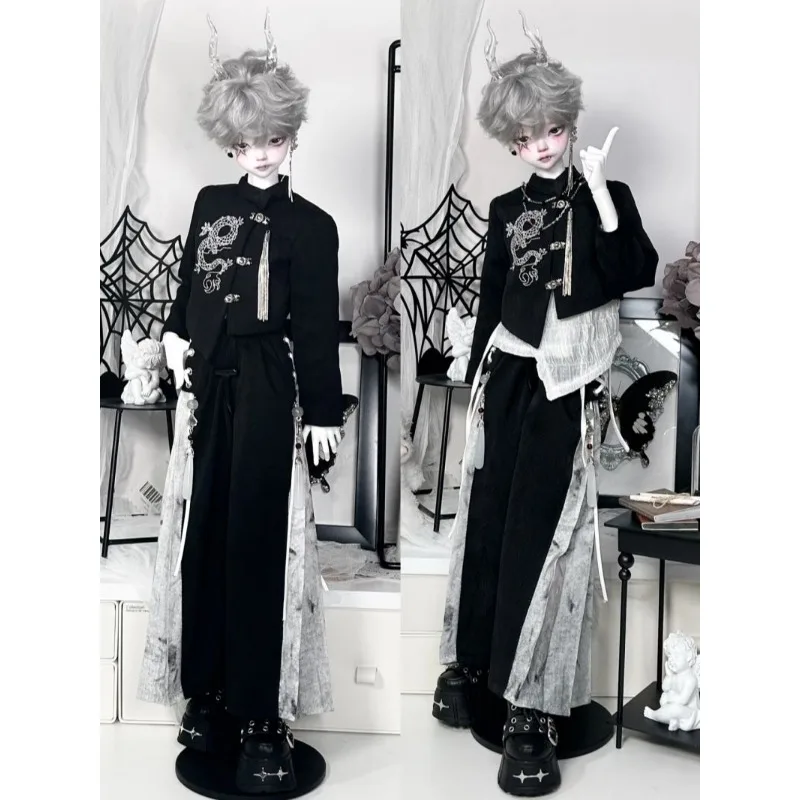 1/4 Doll's Clothes Suit for 45cm Bjd Doll Ancient Style Set Handsome Clothing Toys Dress Up Play House Doll Accessories, No Doll
1/4 Doll's Clothes Suit for 45cm Bjd Doll Ancient Style Set Handsome Clothing Toys Dress Up Play House Doll Accessories, No Doll