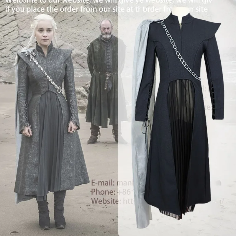 Game of Thrones Dragon Mother Daenerys Targaryen Cosplay Suit Cosplay Costume Skirt Dress Windbreaker for Women Halloween Set
Game of Thrones Dragon Mother Daenerys Targaryen Cosplay Suit Cosplay Costume Skirt Dress Windbreaker for Women Halloween Set