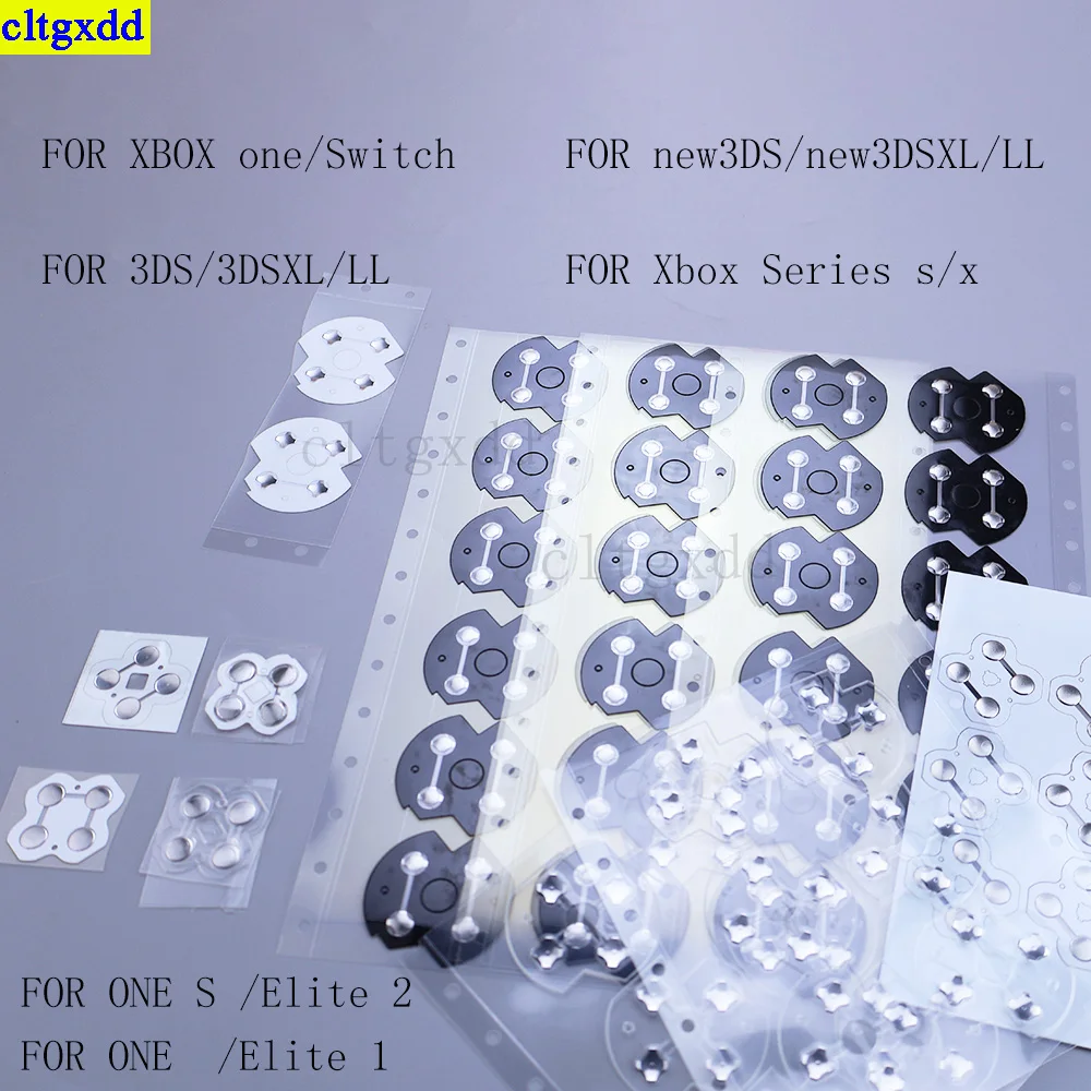 Cltgxdd 2piece FOR 3DS NEW3DS XL LL Xbox One/S Series X/Switch NS Controller D Pad Button Metal Dome Conductive Film Accessories
Cltgxdd 2piece FOR 3DS NEW3DS XL LL Xbox One/S Series X/Switch NS Controller D Pad Button Metal Dome Conductive Film Accessories