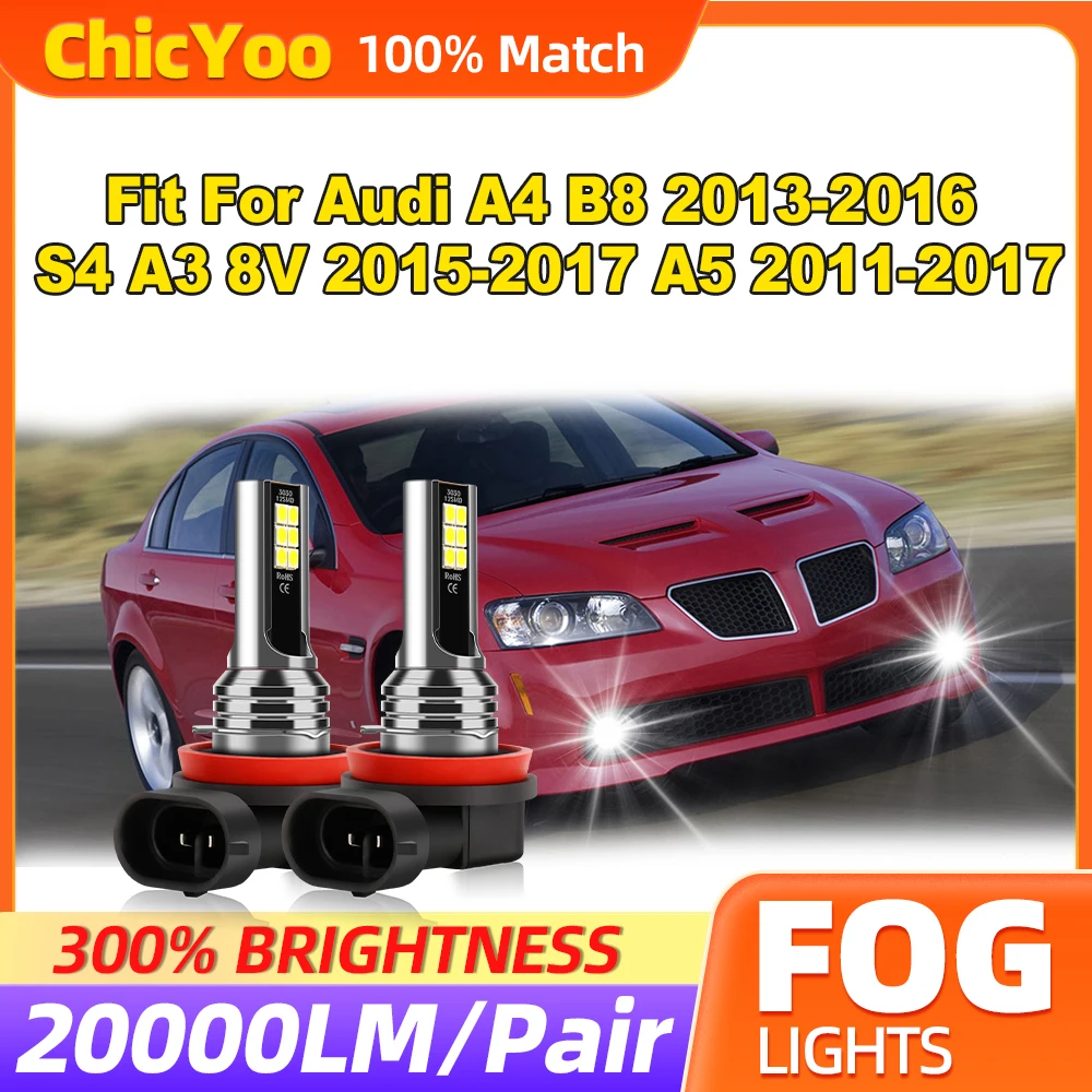 20000LM противотуманные фары 60 Вт, автоматические противотуманные фары 12 В 6000 К, белые, подходят для Audi A4 B8 2013-2016 S4 A3 8V 2015-2017 A5 2011-2015 2016 2017
20000LM противотуманные фары 60 Вт, автоматические противотуманные фары 12 В 6000 К, белые, подходят для Audi A4 B8 2013-2016 S4 A3 8V 2015-2017 A5 2011-2015 2016 2017