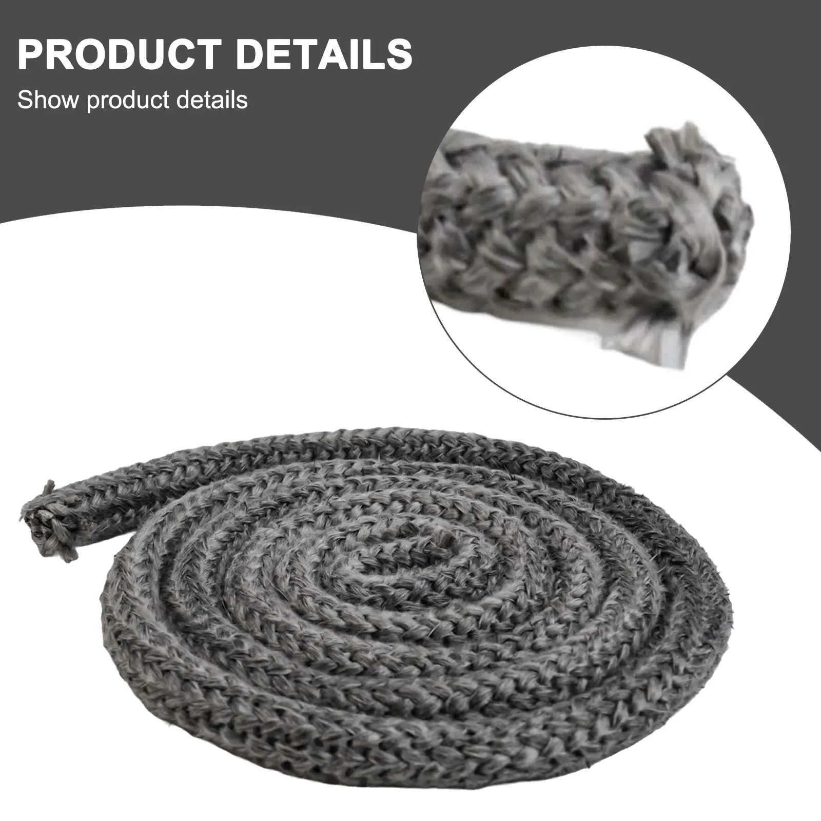 Черная прокладка для дровяной горелки, веревка из стекловолокна, хорошая герметичность, поддержка эффективности ожогов, практичная в использовании для горелок на пеллетах
Черная прокладка для дровяной горелки, веревка из стекловолокна, хорошая герметичность, поддержка эффективности ожогов, практичная в использовании для горелок на пеллетах