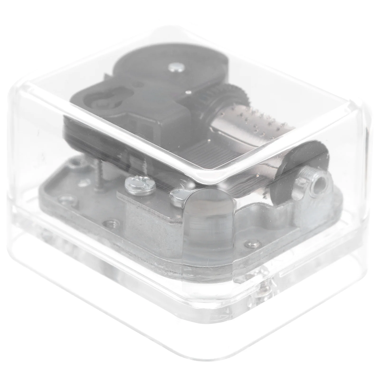 1pc Square Transparent Musical Movement Acrylic Clockwork Replacement Small Rewind Music Box Part For Diy Wood Glass Plastic 
1pc Square Transparent Musical Movement Acrylic Clockwork Replacement Small Rewind Music Box Part For Diy Wood Glass Plastic