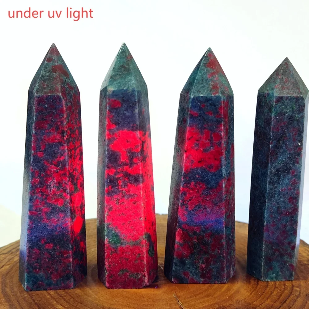 Natural Ruby Kyanite Fuchsite Obelisk Crystal Tower Healing Energy Stone Point Wand for Reiki Meditation Home Decor
Natural Ruby Kyanite Fuchsite Obelisk Crystal Tower Healing Energy Stone Point Wand for Reiki Meditation Home Decor