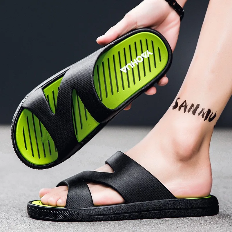 2025Men's Slippers Fashion Outdoor Casual Sandals Light EVA Soft Sole Slipper Summer New Beach Shoes for Men Non-slip Flip Flops
2025Men's Slippers Fashion Outdoor Casual Sandals Light EVA Soft Sole Slipper Summer New Beach Shoes for Men Non-slip Flip Flops