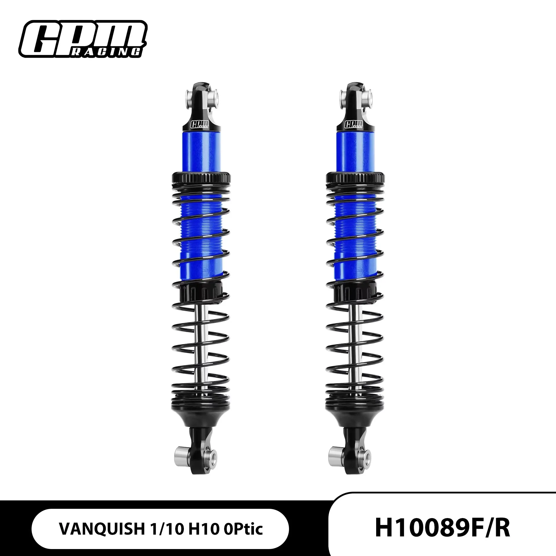 VANQUISH 1/10 H10 four-wheel drive off-road vehicle aluminum front and rear universal progressive spring suspension 89mm
VANQUISH 1/10 H10 four-wheel drive off-road vehicle aluminum front and rear universal progressive spring suspension 89mm