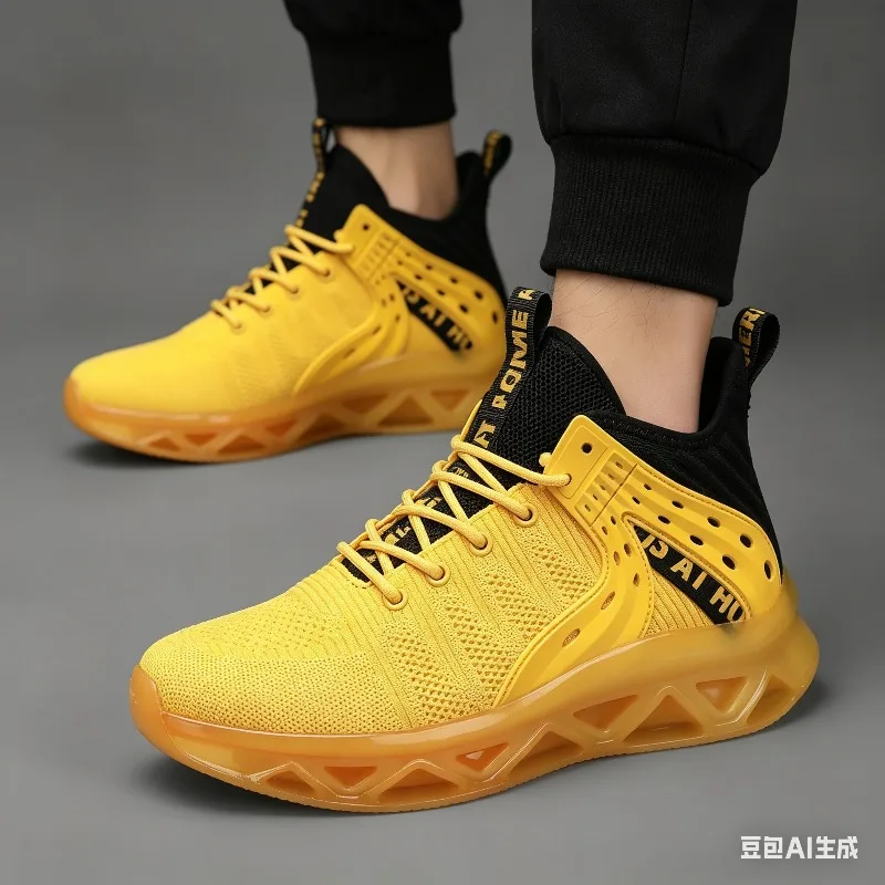 Men's Sports and Casual Shoes - Plaid and Fashionable, Breathable Mesh Upper, with Cushioning Support, Non-Slip Eva Soles,
Men's Sports and Casual Shoes - Plaid and Fashionable, Breathable Mesh Upper, with Cushioning Support, Non-Slip Eva Soles,