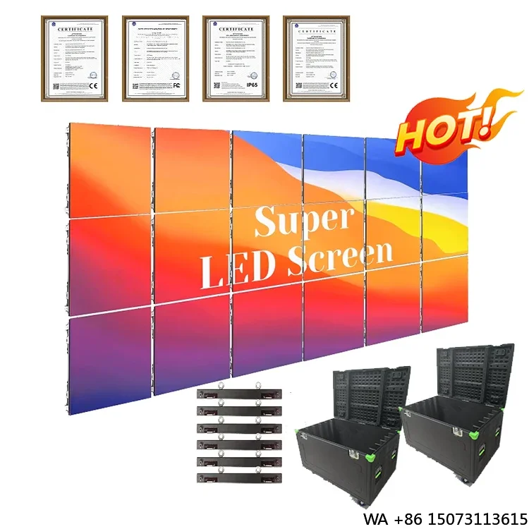 P2.604/P2.976/P3.91/P4.81 LED Rental Module Mobile Screen for Indoor Outdoor Stage
P2.604/P2.976/P3.91/P4.81 LED Rental Module Mobile Screen for Indoor Outdoor Stage
