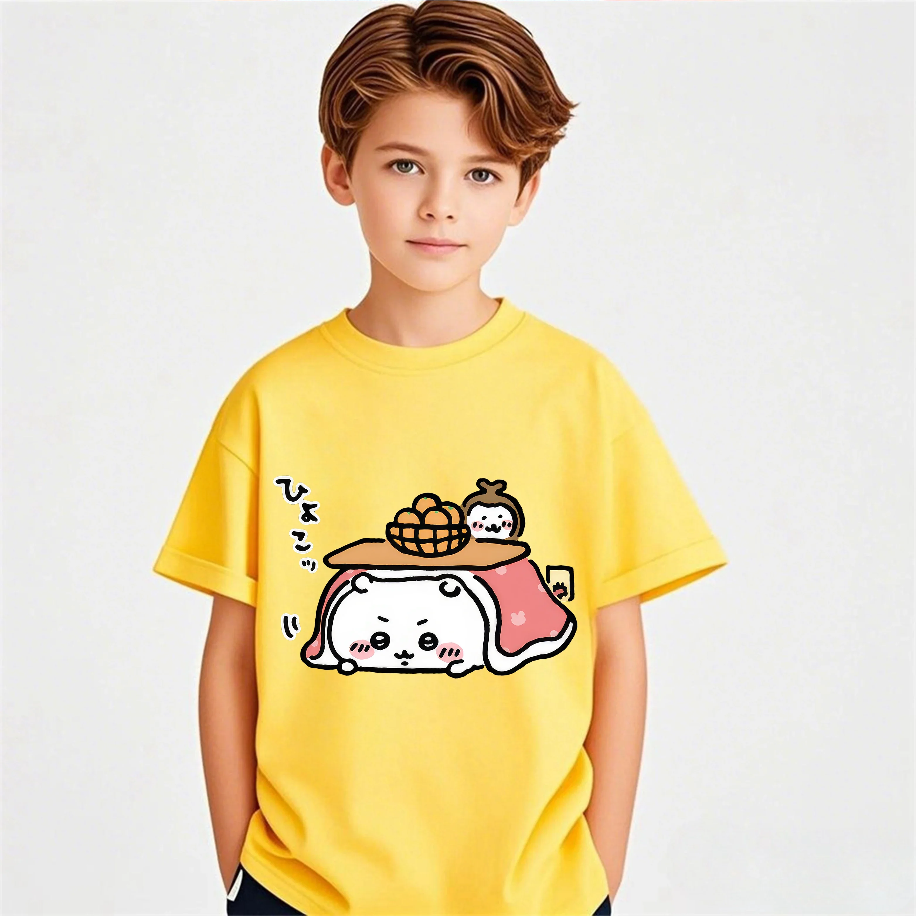 Chiikawa Cartoon Print Casual Summer Short Sleeve Tops Hot Sale 2D 2026 For Children Teenagers Girls Boys
Chiikawa Cartoon Print Casual Summer Short Sleeve Tops Hot Sale 2D 2026 For Children Teenagers Girls Boys