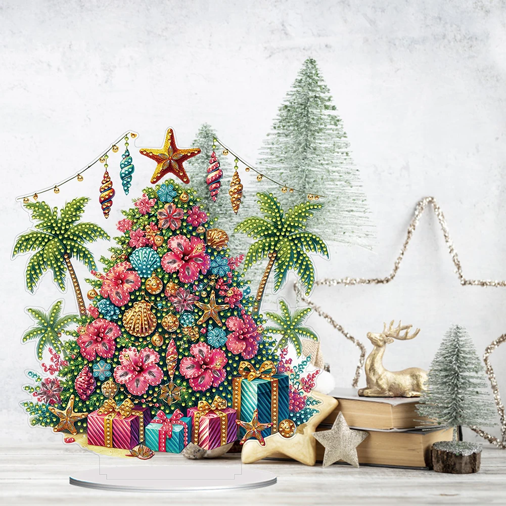 2D Flat Print Xmas DIY Acrylic Table Top Diamond Painting Ornament Kits Double-Sided Desktop Diamond Art Kits Home Office Decor
2D Flat Print Xmas DIY Acrylic Table Top Diamond Painting Ornament Kits Double-Sided Desktop Diamond Art Kits Home Office Decor