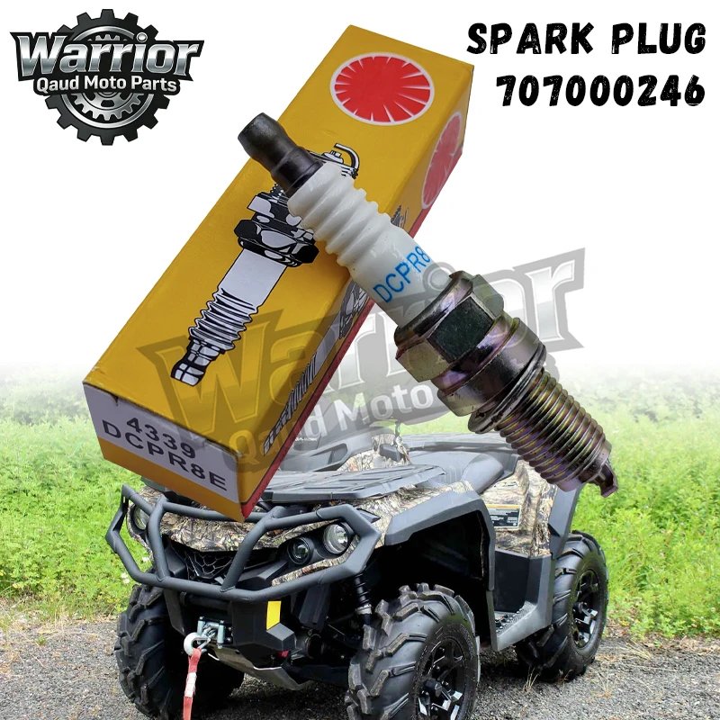 707000246 SPARK PLUG,FOR CAN-AM OUTLANDER 330 2X4 MAX 400 4X4 QUEST 650 XT BLUE BLEU RENEGADE 800 EFI X,QUAD PARTS
707000246 SPARK PLUG,FOR CAN-AM OUTLANDER 330 2X4 MAX 400 4X4 QUEST 650 XT BLUE BLEU RENEGADE 800 EFI X,QUAD PARTS