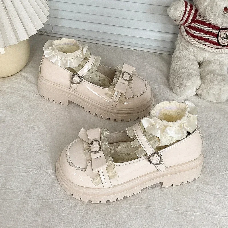 2025 Spring and Autumn High Quality Women's Shoes Fashion Round Toe Medium Heel Bow Knot One-Word Buckle Ladies Mary Jane
2025 Spring and Autumn High Quality Women's Shoes Fashion Round Toe Medium Heel Bow Knot One-Word Buckle Ladies Mary Jane