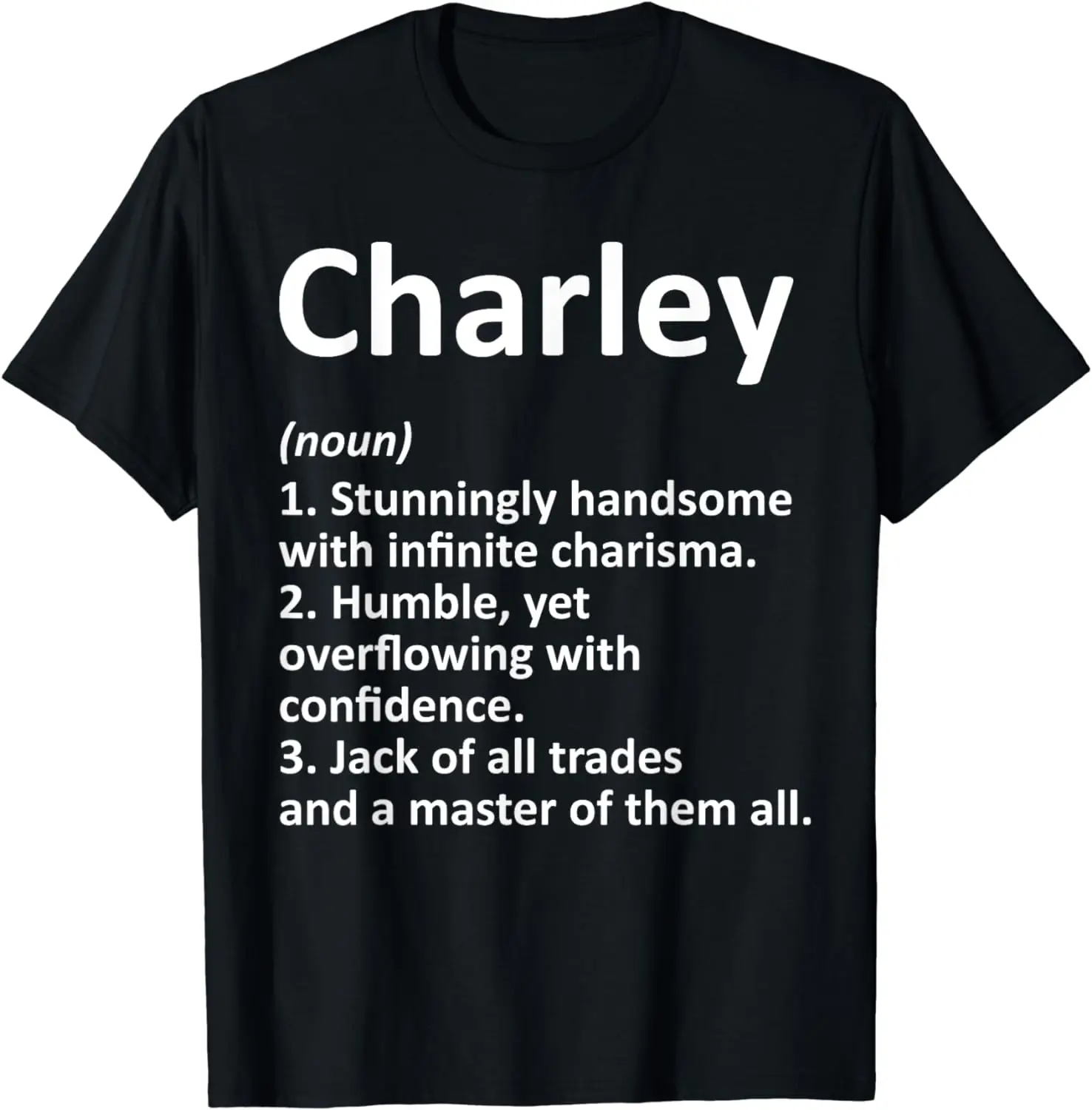 Футболка CHARLEY HD с персонализированным именем, забавный подарок на день рождения
Футболка CHARLEY HD с персонализированным именем, забавный подарок на день рождения