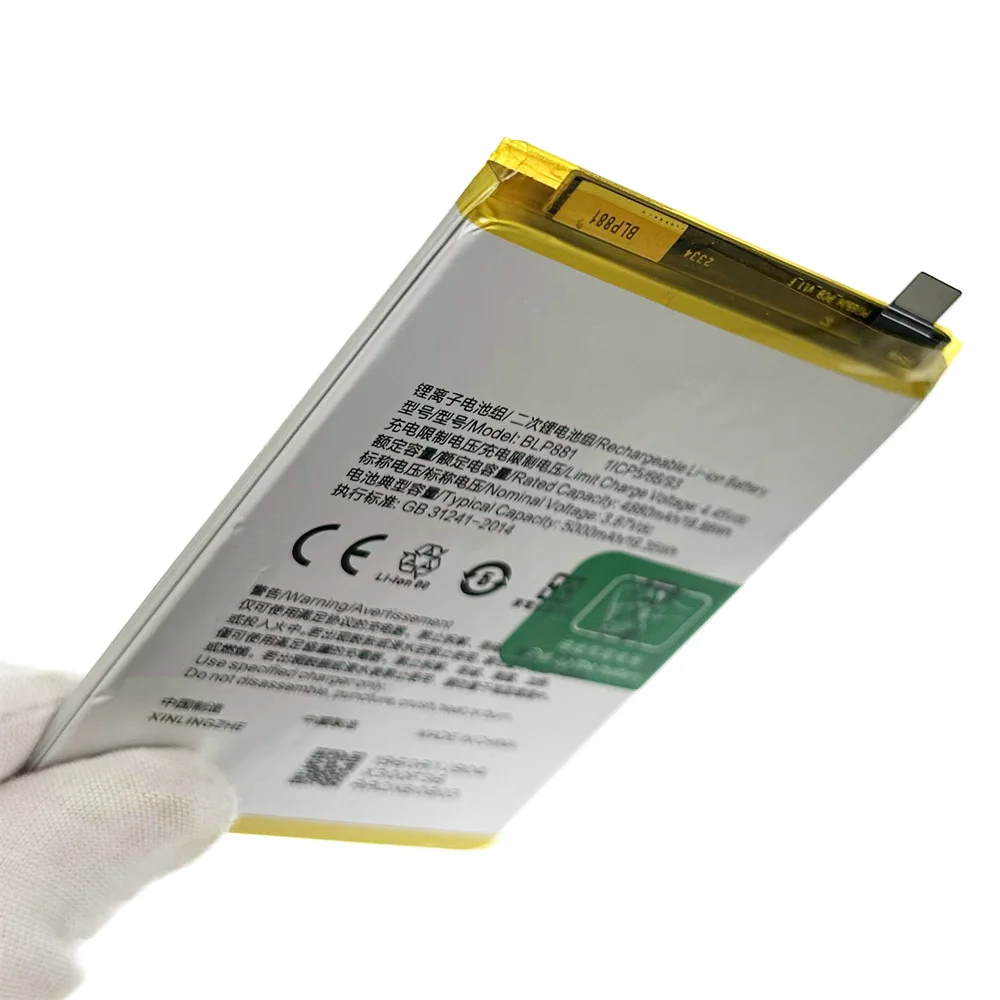 Genuine BLP881 For OPPOK9S BLP875 Mobile phone Batteries+Tools
Genuine BLP881 For OPPOK9S BLP875 Mobile phone Batteries+Tools
