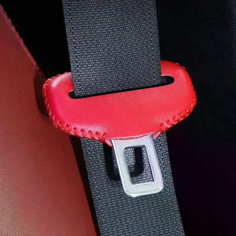 2Pcs PU Leather Universal Seat Belt Buckle Cover - Anti-Collision Protector for Car Interior Accessories
2Pcs PU Leather Universal Seat Belt Buckle Cover - Anti-Collision Protector for Car Interior Accessories