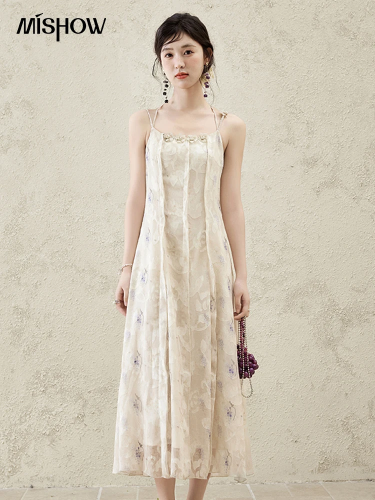 MISHOW Print Suspender Dress Women 2025 Spring Summer Square Collar Sleeveless Cut Flower Dresses New Fashion Slim MXE16L2144
MISHOW Print Suspender Dress Women 2025 Spring Summer Square Collar Sleeveless Cut Flower Dresses New Fashion Slim MXE16L2144