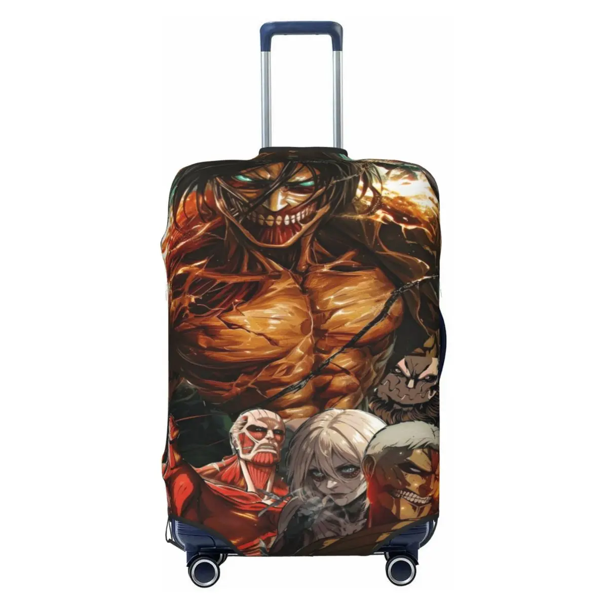 Custom Attack On Titans Anime Travel Luggage Cover Washable Manga Cartoon Suitcase Cover Protector Fit 18-32 Inch
Custom Attack On Titans Anime Travel Luggage Cover Washable Manga Cartoon Suitcase Cover Protector Fit 18-32 Inch