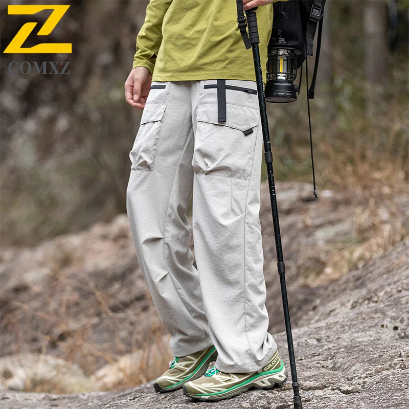 Men Charge Pants Waterproof Breathable Wrinkle Resistant Loose Fitting Mountaineering Sports Pants Outdoor Camp Hiking Men Pants
Men Charge Pants Waterproof Breathable Wrinkle Resistant Loose Fitting Mountaineering Sports Pants Outdoor Camp Hiking Men Pants