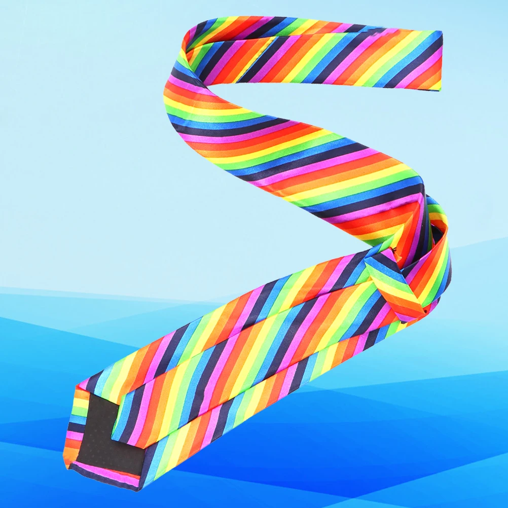 Necktie Durable Material Costume Props Rainbow Necktie Party Rainbow Printing Tie Decor Stage Performance
Necktie Durable Material Costume Props Rainbow Necktie Party Rainbow Printing Tie Decor Stage Performance
