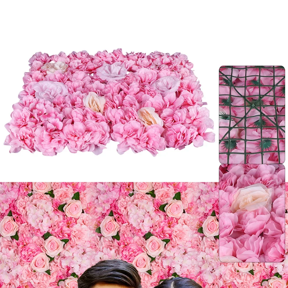 High-Quality, 12 pieces of plant flower wall with pink Dali, champagne, and pink roses,decoration NEW
High-Quality, 12 pieces of plant flower wall with pink Dali, champagne, and pink roses,decoration NEW