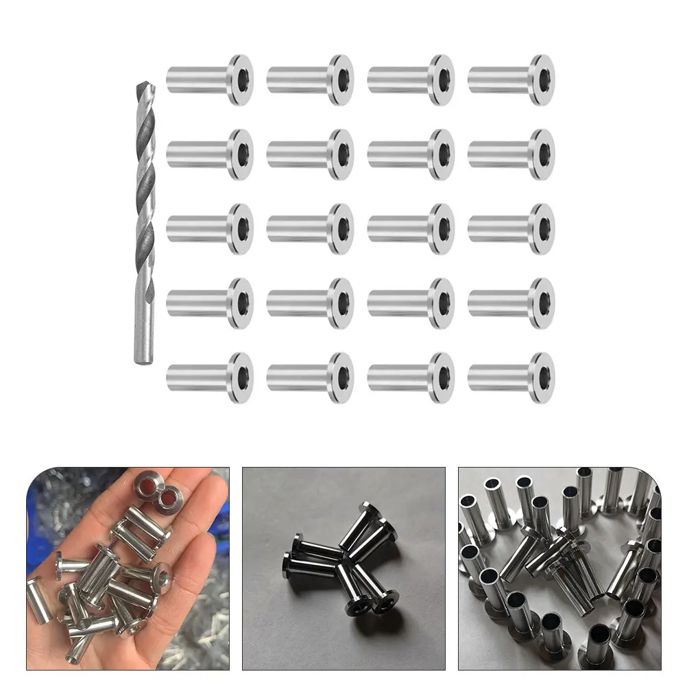 80pcs Stainless Kit Cable Railing Stainless Steel Cable Railing Hardwares For Wood Protector Outdoor 1/8\
80pcs Stainless Kit Cable Railing Stainless Steel Cable Railing Hardwares For Wood Protector Outdoor 1/8\