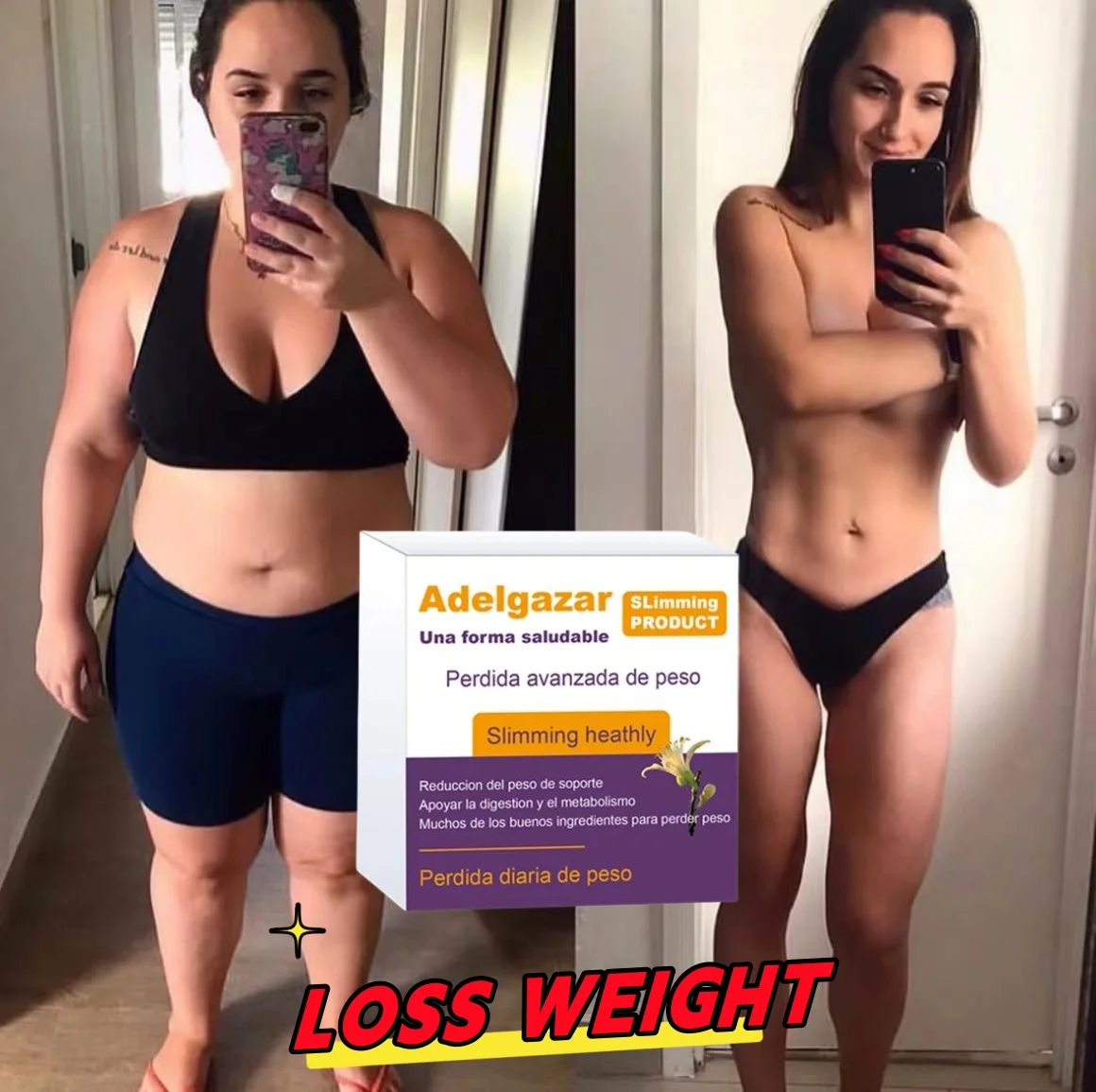 Weight Loss Slimming Products for Men & Women to Burn Fat, Health and Beauty, Lose Weight Fast as Daidaihua
Weight Loss Slimming Products for Men & Women to Burn Fat, Health and Beauty, Lose Weight Fast as Daidaihua